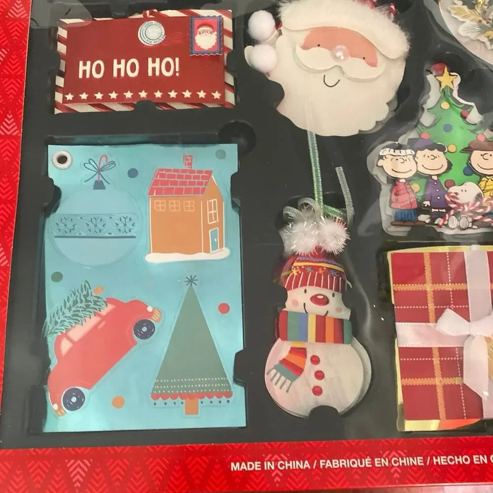 Mickey Mouse PEANUTS Kirkland Disney Christmas Gift Tags NEW 84 Pieces Santa
